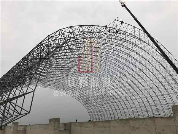 杭州煤棚钢结构安装