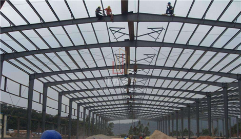绍兴厂房钢结构安装